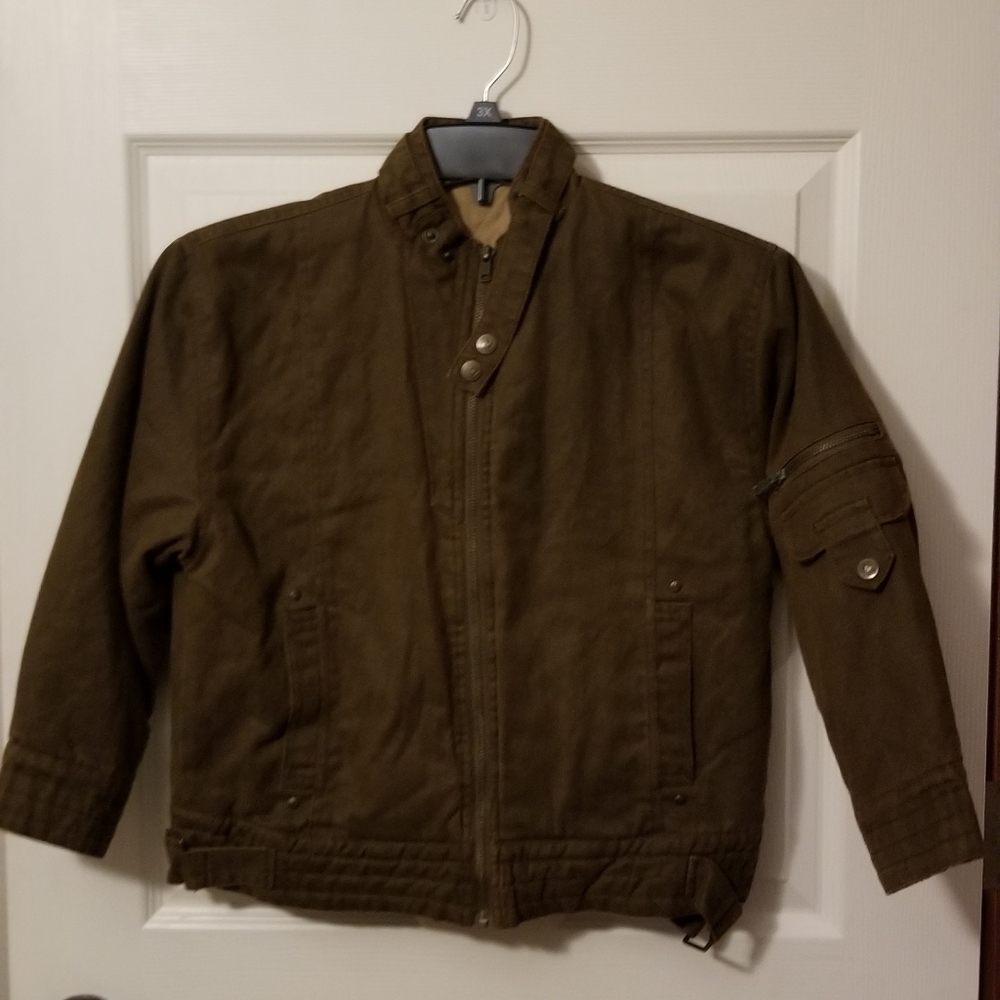 Burnside bomber style jacket